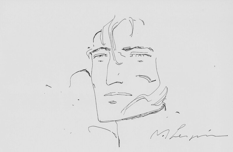 Visage by Michel Crespin - Sketch