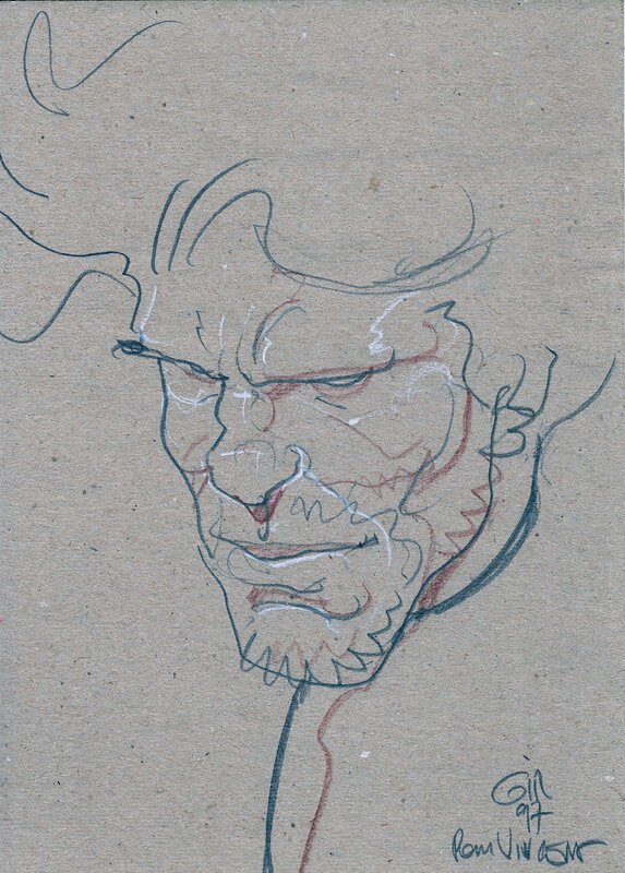 Blueberry by Jean Giraud - Sketch