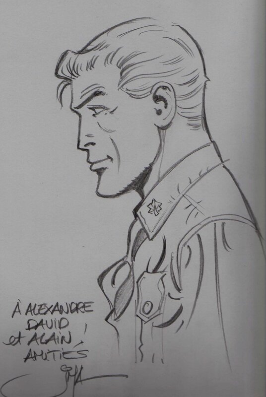 Buck Danny by Jean-Michel Arroyo - Sketch