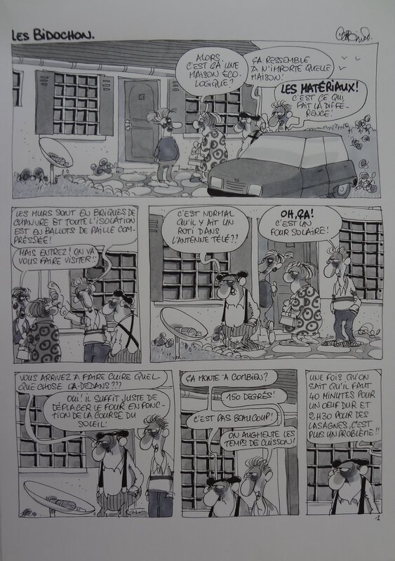 Binet, Les Bidochon - Tome 21 - Comic Strip