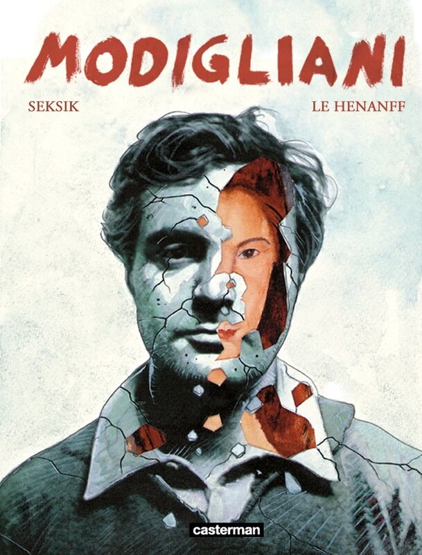 Fabrice Le Hénanff, Modigliani (Casterman 2014) - Couverture originale