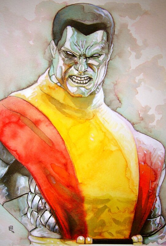 X men1 by Fabrice Le Hénanff - Original Illustration
