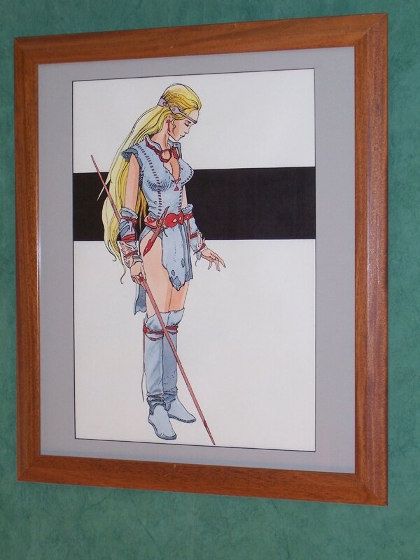 Scarce annual by Moebius - Original Illustration