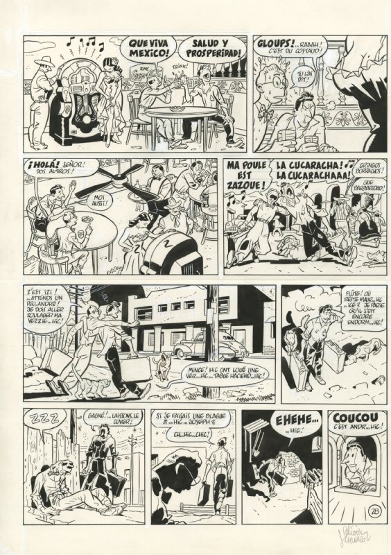 Gringos Locos by Olivier Schwartz - Comic Strip