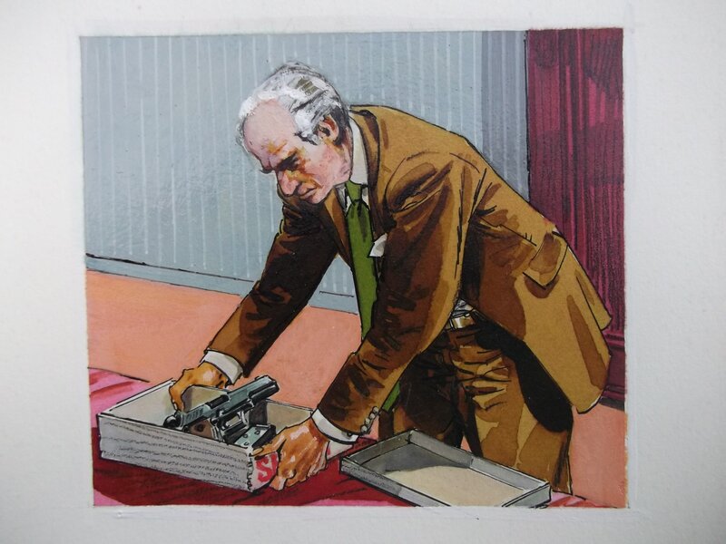 L'agenda Icare by Victor De La Fuente - Original Illustration
