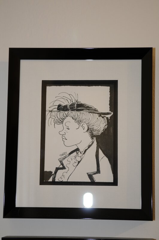 Adèle Blanc-Sec par Jacques Tardi - Illustration originale