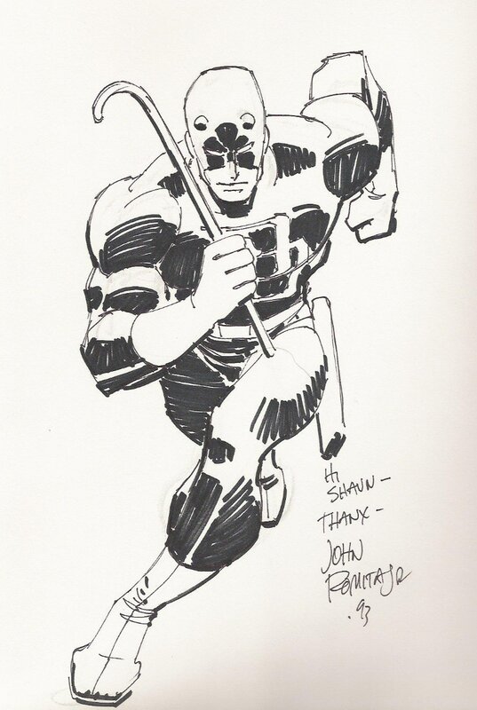 John Romita Jr., Daredevil by Romita Jr - Sketch
