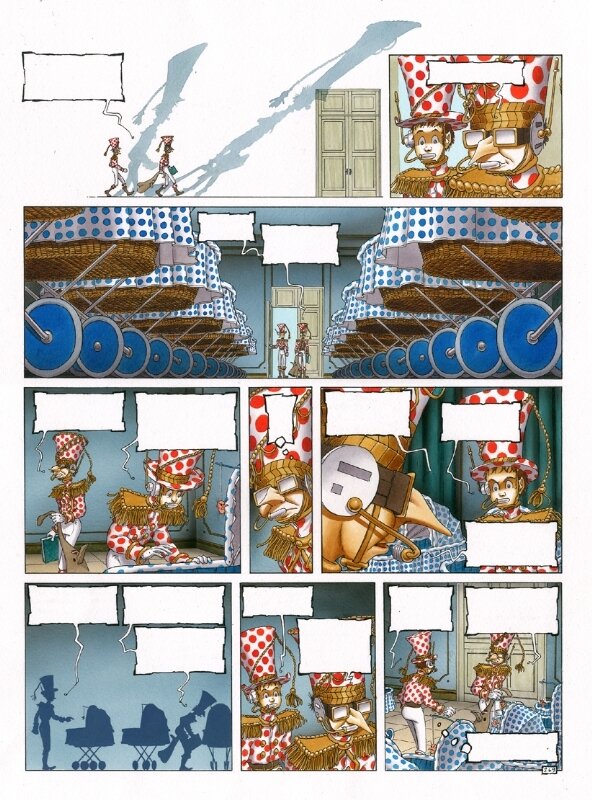 La nef des fous par Turf - Planche originale