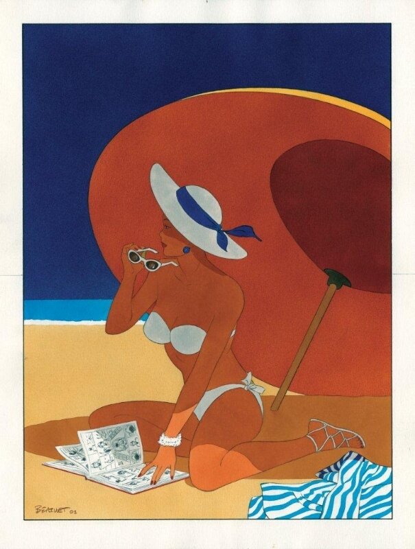 Philippe Berthet, Affiche pour un festival - Illustration originale