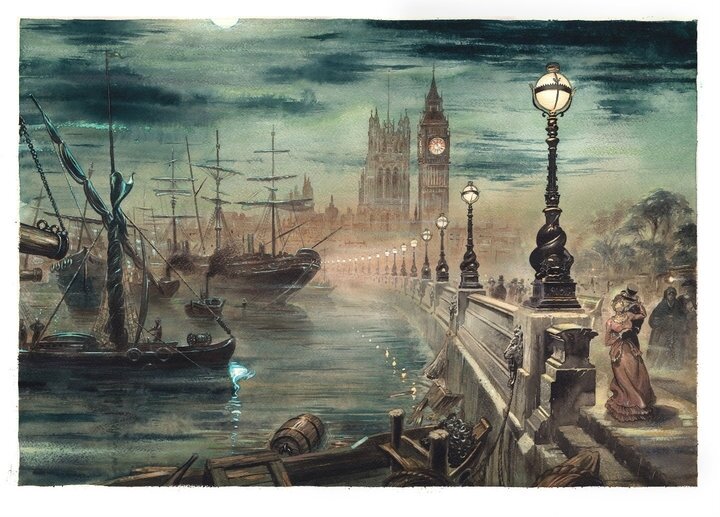 Dorian Gray par Enrique Corominas - Illustration originale