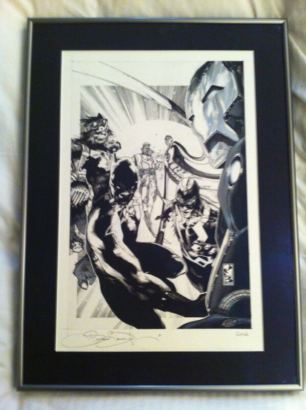 New Avengers par Simone Bianchi - Couverture originale