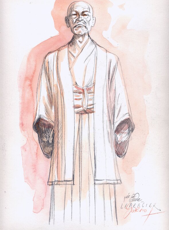 Samourai by Gwendal Lemercier - Original Illustration