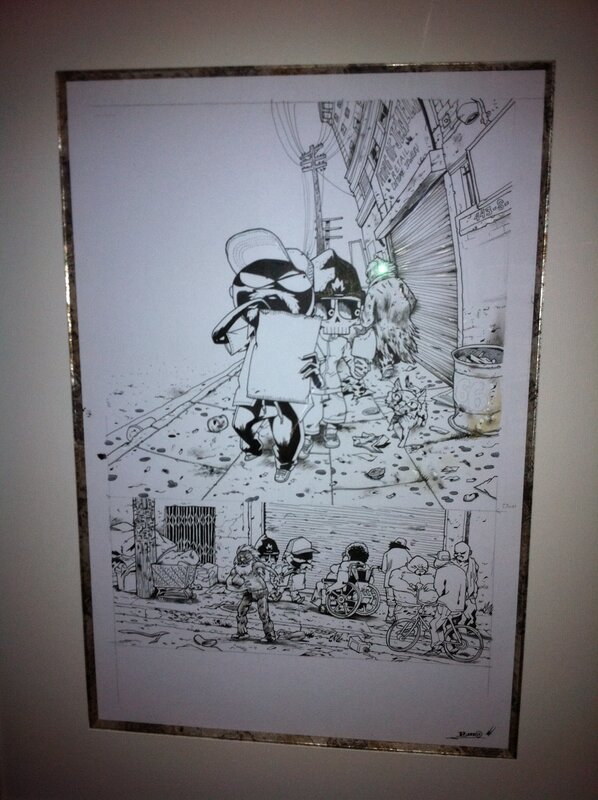 Mutafukaz par RUN - Planche originale