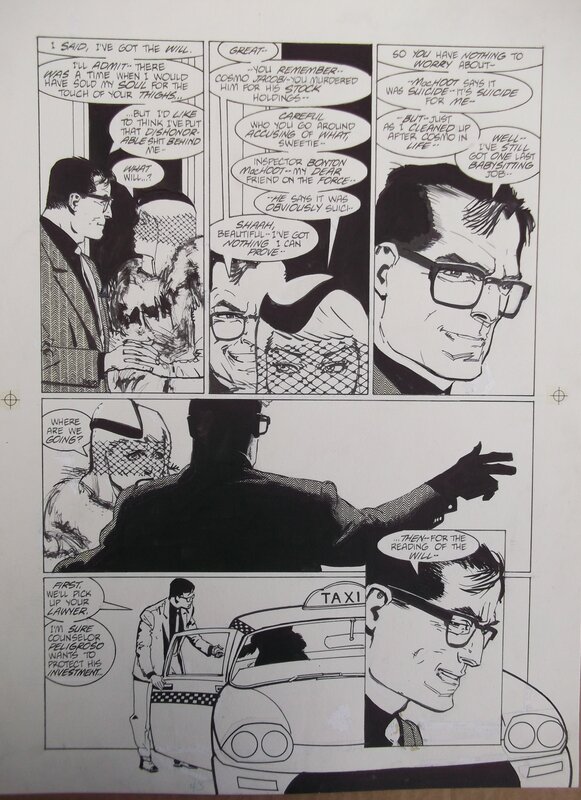 Time2 par Howard Chaykin - Planche originale