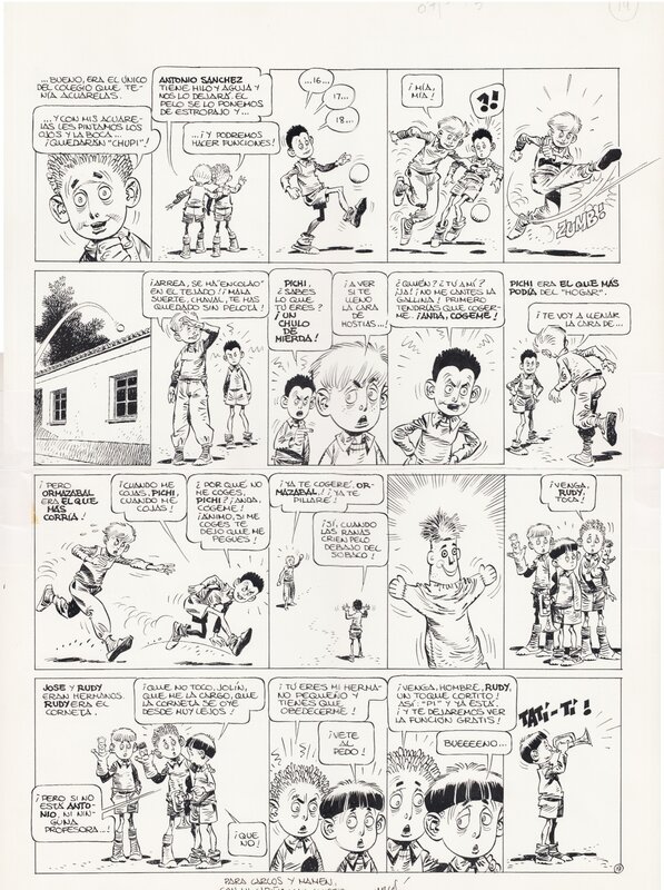 Carlos Giménez, Paracuellos 2, pag. 19 - Comic Strip