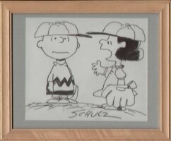 Peanuts par Charles M. Schulz - Planche originale