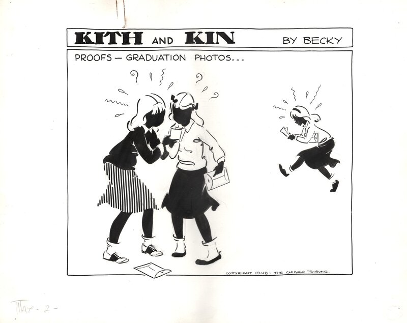 Rebecca Krehbiel, Kith and Kin 5-2-1948 - Planche originale