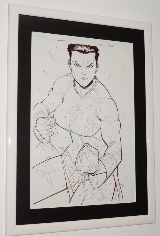 Ryan Ottley, Couverture pour la série Invincible - Couverture originale