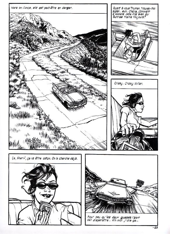 E dans l'eau p63 par Rica - Planche originale