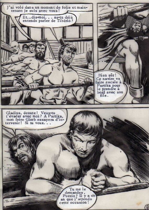 unknown, Gladius (Mon journal) - Planche originale