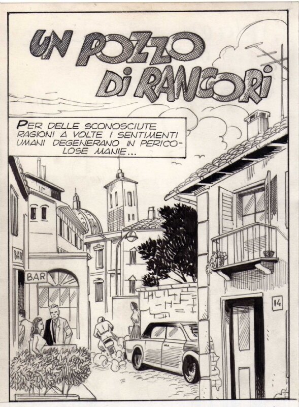 unknown, Un pozzo di rangori - histoire publiée dans un magazine non identifié d'Elvifrance - Comic Strip