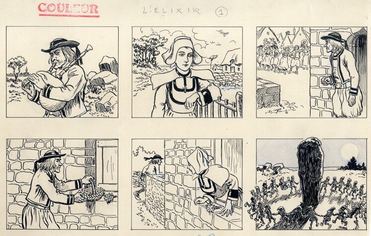 Falco - L'Elixir 1/5 - Comic Strip