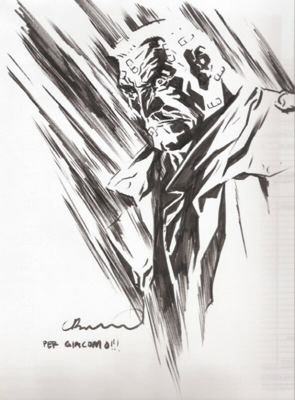 Sin City's Marv by Bermejo - Sketch