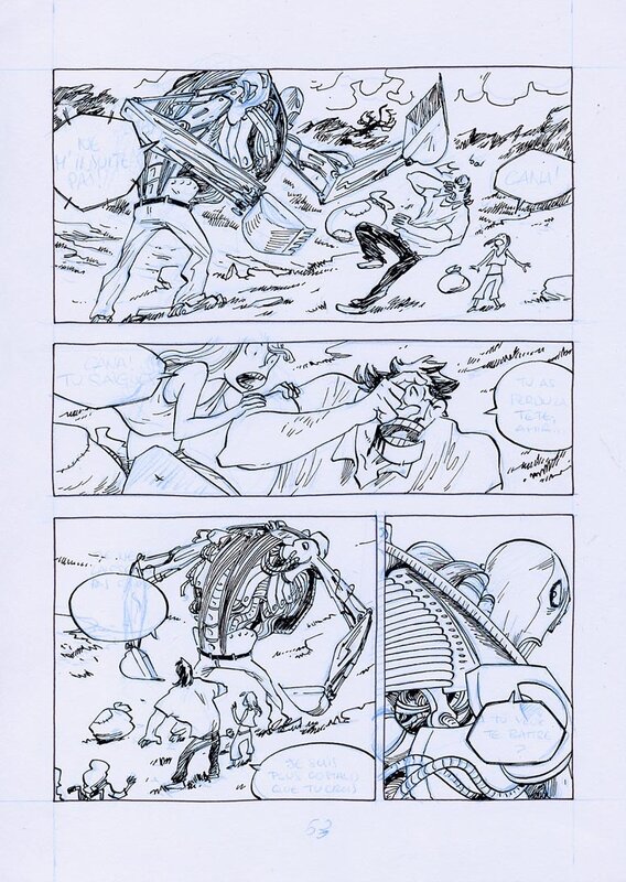Xavier Henrion, Toxic Boy 1 partie 3, page 63 - Planche originale