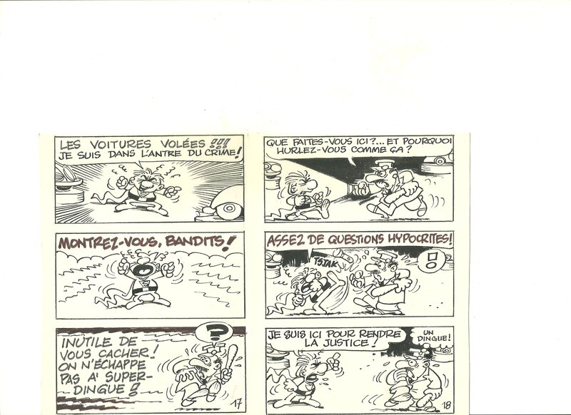 Super dinguee by Paul Deliège - Comic Strip