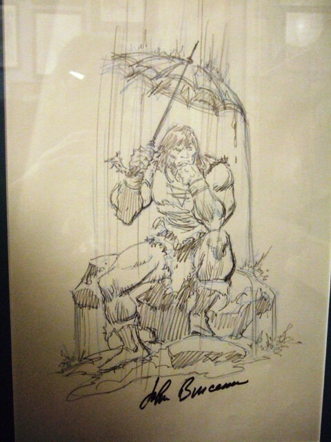 Conan par John Buscema - Illustration originale