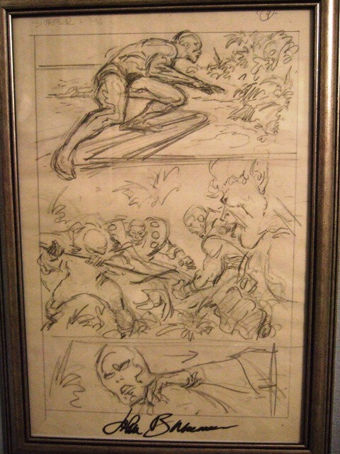 Silver surfer par John Buscema - Œuvre originale