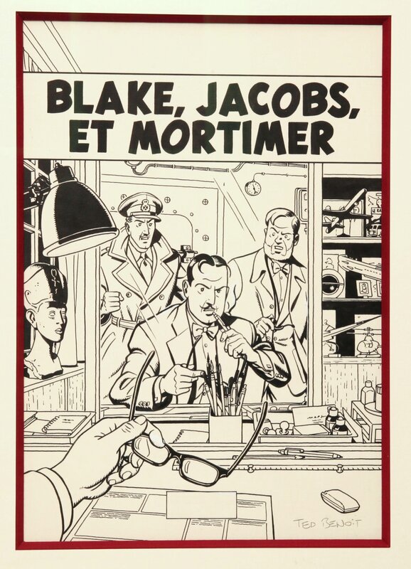 Ted Benoit, Blake, Jacobs , Mortimer ... - Original Illustration