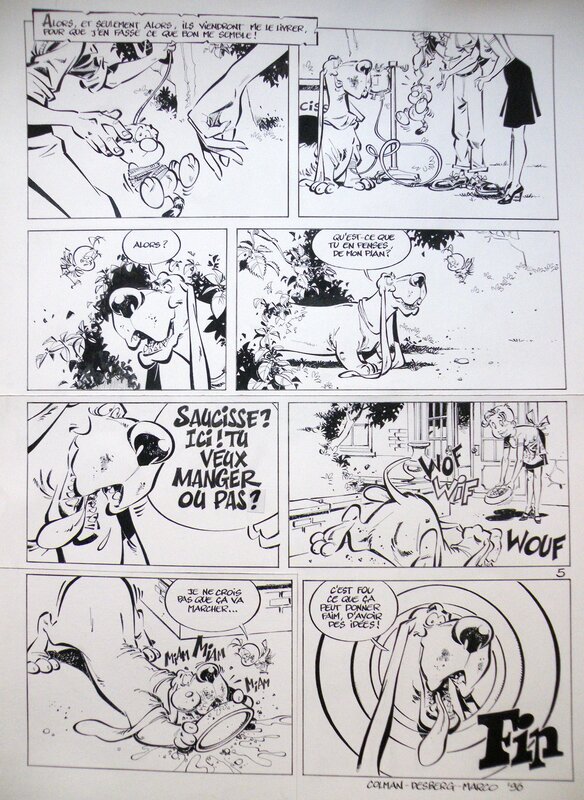 Billy the cat par Marco - Planche originale