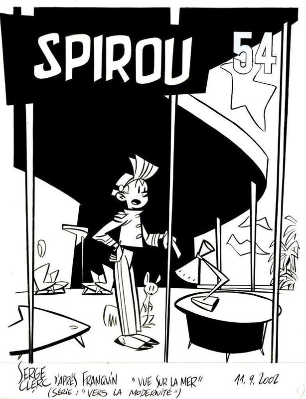 Serge Clerc, Spirou 