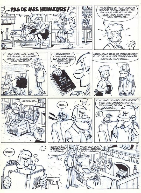 Turk,1979, Clifton, A tout … cœur !, planche 10 - Planche originale