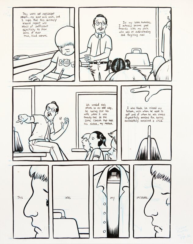 Adieu, maman by Paul Hornschemeier - Comic Strip