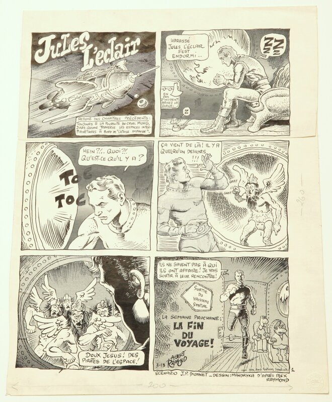Jules L'ECLAIR by Nikita Mandryka - Comic Strip