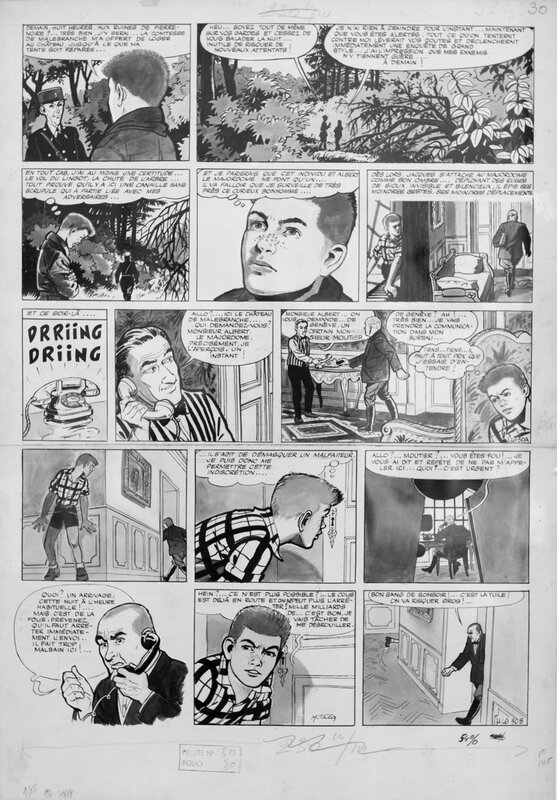 For sale - Jacques LeGall by MiTacq - Comic Strip