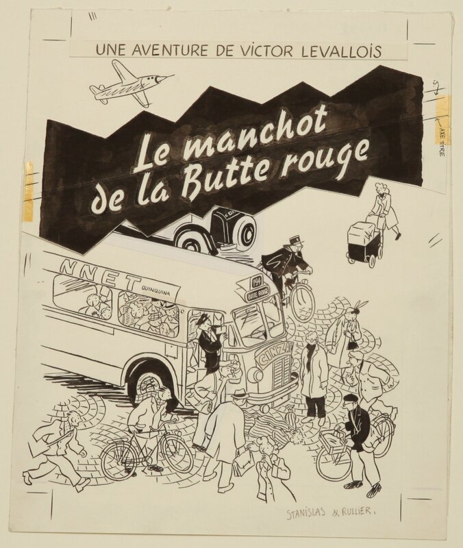 Le MANCHOT par Stanislas - Planche originale