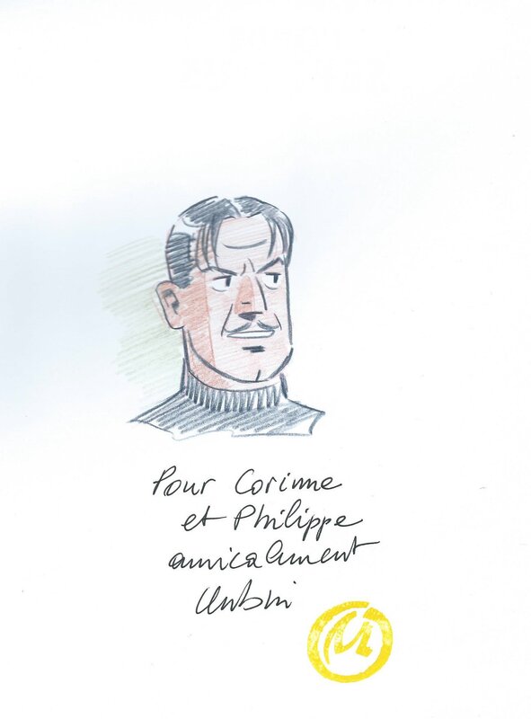 Aubin Antoine - Blake et Mortimer - Sketch