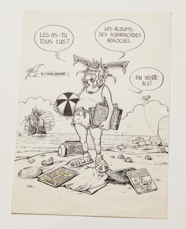 Frank Margerin, Mon maillot de bain préféré !! - Comic Strip