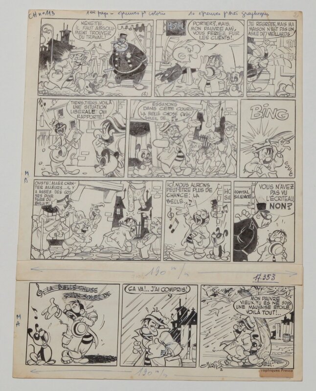 Claude Marin, Né sous une mauvaise étoile ... - Comic Strip