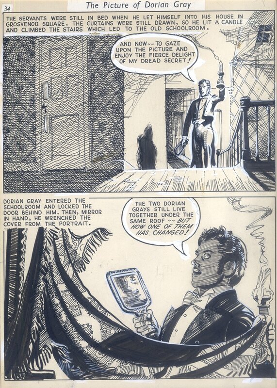 Robert Forrest - Dorian Gray - Comic Strip