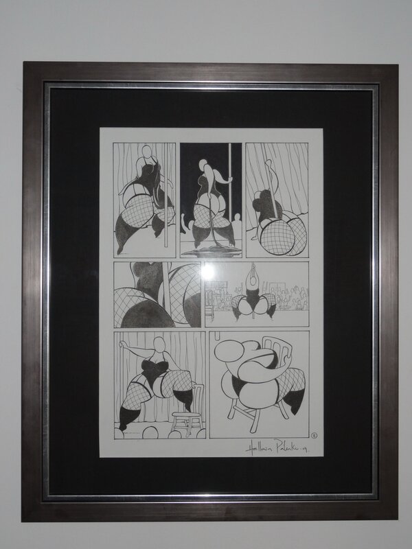 Hallain Paluku, Planche originale pour l'album Missy - Comic Strip