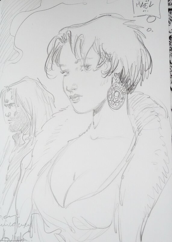 Dédicace de M. Aouamri (7) - Sketch