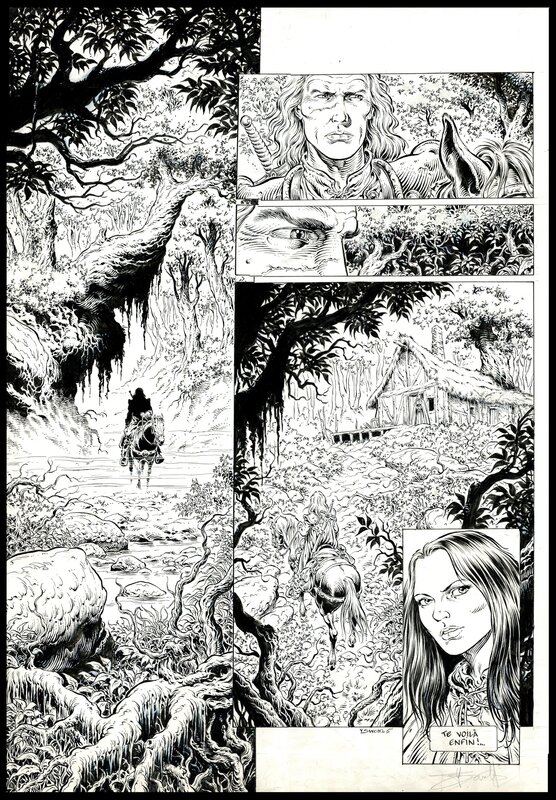 Yves Swolfs, Prince de la nuit : 5. Elize - Planche originale