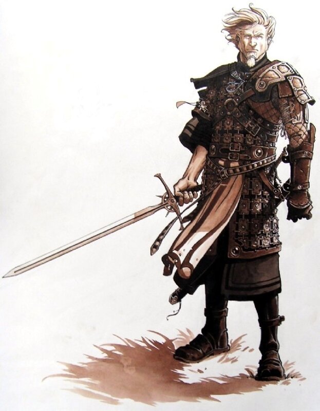 Servitude - Eric Bourgier / Projet de couverture - Original Illustration