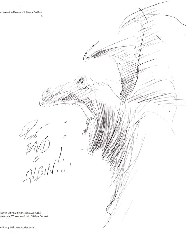 Donjon Monsters T10 by Frédéric Bézian - Sketch