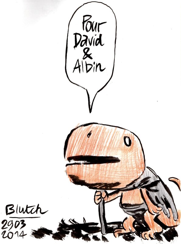 Donjon Monsters T7 by Blutch - Sketch