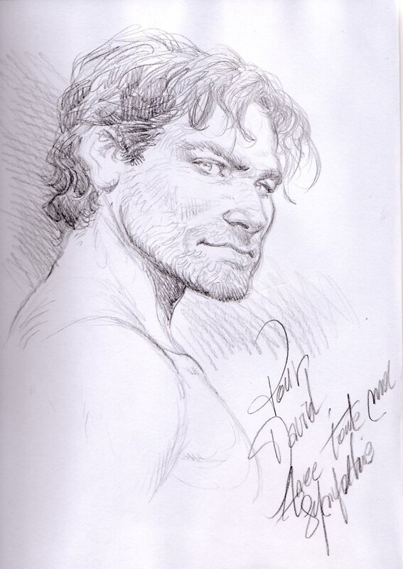 Murena T1 by Philippe Delaby - Sketch